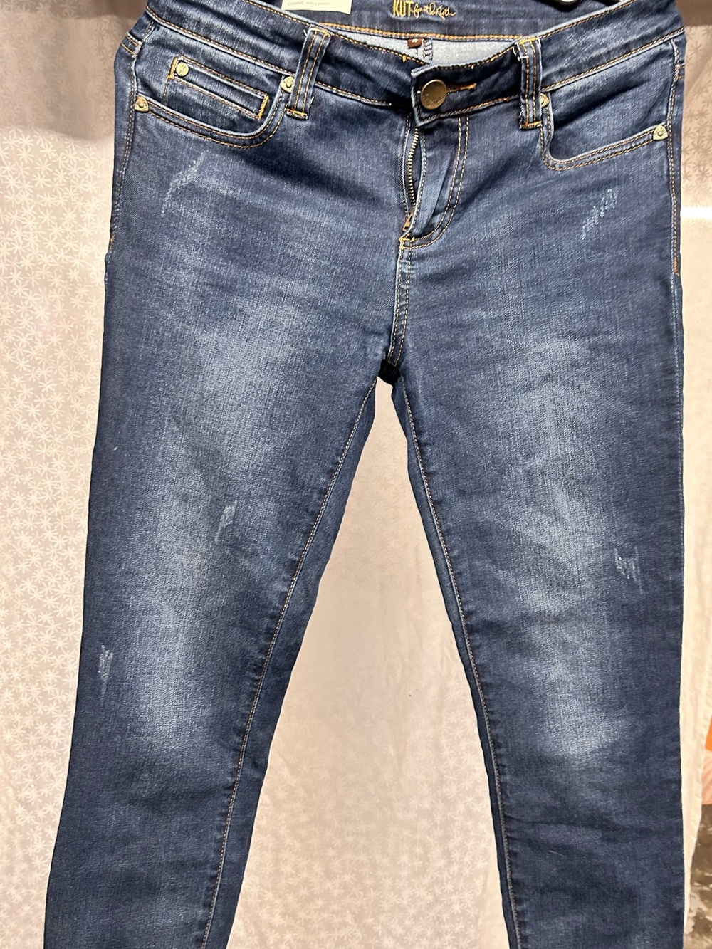 Kut from the Kloth Dark Blue Skinny Jeans